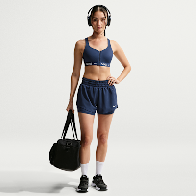 Nike Dri-FIT One Women's Mid-rise 8cm (approx.) 2-in-1 Shorts. Nike SG